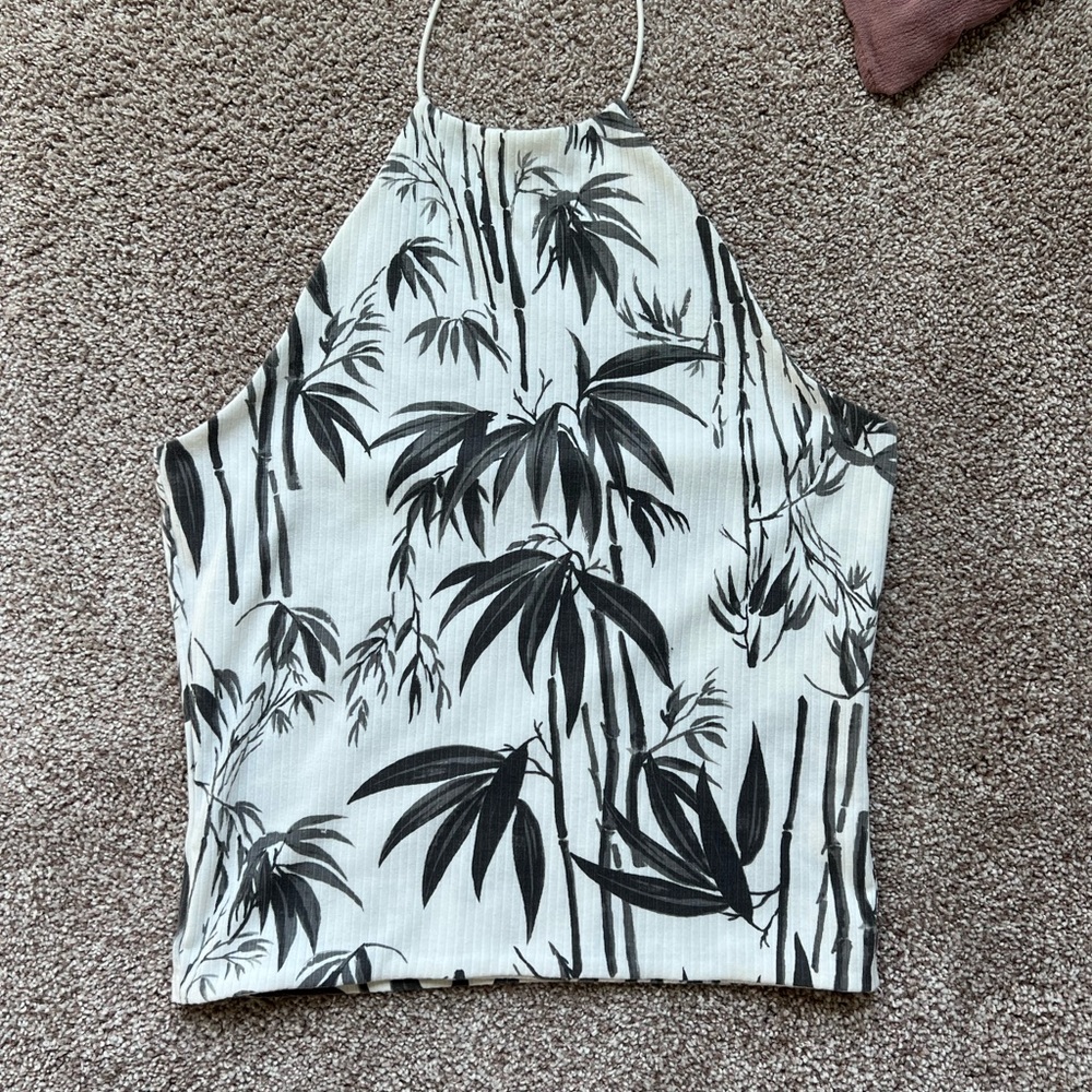 Halter tube top